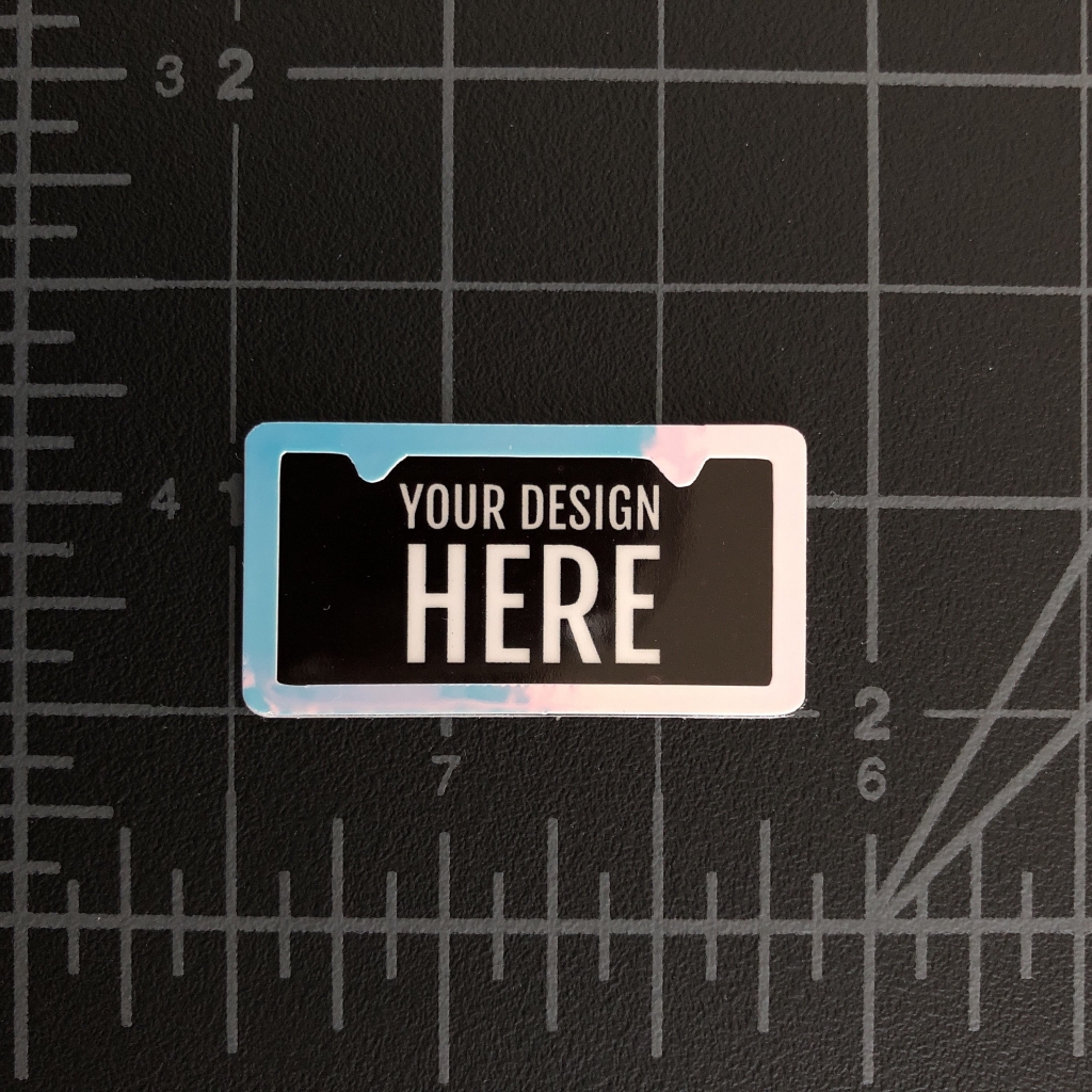 Scale Sponsor Logo License Plate Stickers - RC SWAG - Stickers, T ...