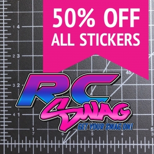 Get your RC SWAG on this Labor Day with 50% off all stickers!