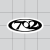 Custom Number Sticker Decals - Oval "Outlaw" Style - Image 4