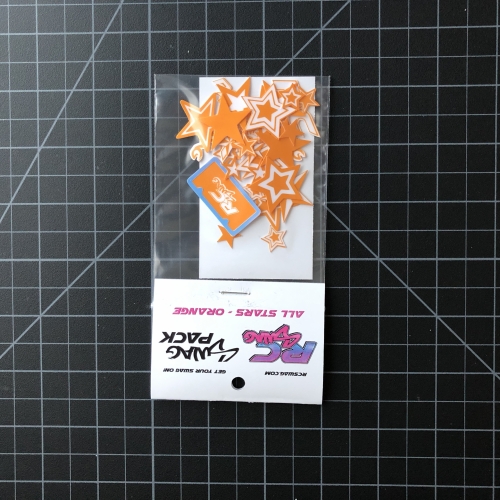 ALL Stars Stickers SWAG Pack in Orange by RC SWAG Custom Stickers