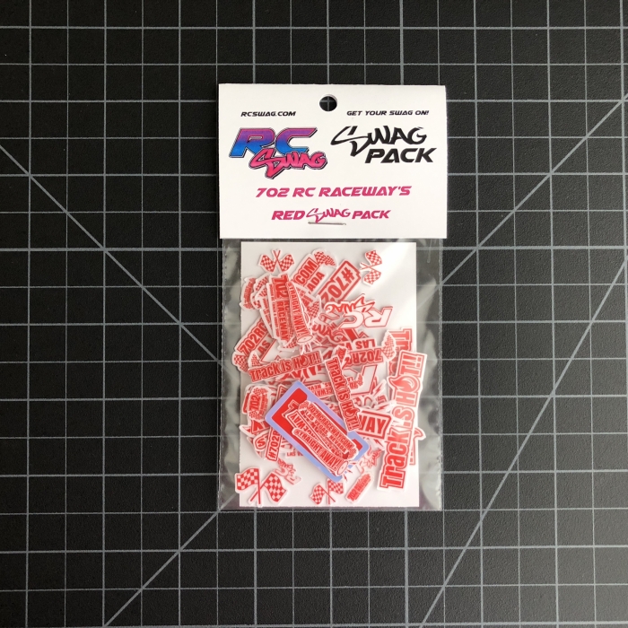 702 RC Raceway - Red SWAG Pack