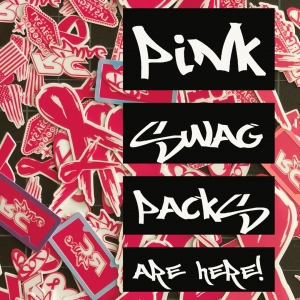 PINK SWAG is HERE! Just in time for October Breast Cancer Awareness