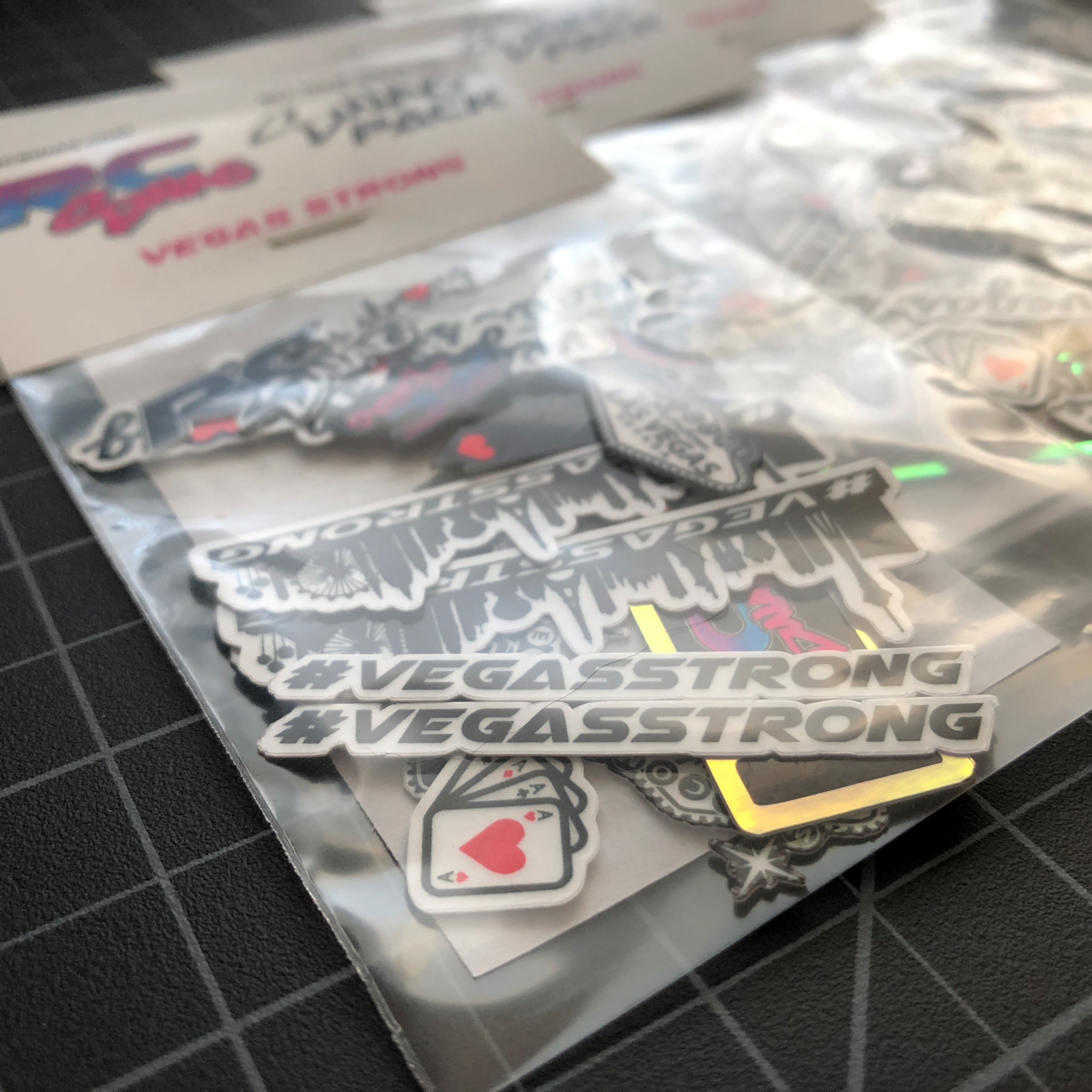 Vegas Strong Sticker SWAG PACK - RC SWAG - Las Vegas Sticker Company