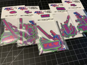 RC Sponsor Stickers - Custom Colors by RC SWAG