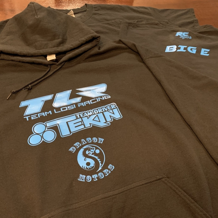 TLR, Tekin & Dragon Motors - RC Sponsor Shirts & Hoodies by RCSWAG
