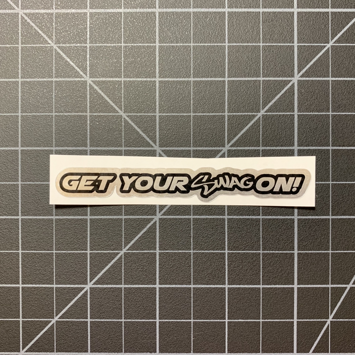Silver Rl Sticker SILVER Metallic Custom Color RC Sponsor Stickers - RC SWAG - Stickers ...