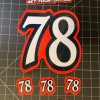 Custom Number Stickers - Die Cut - Image 2