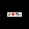 "I ❤️ RC SWAG" - RC Bumper Sticker Decal
