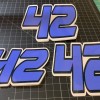 Custom Number Stickers - Die Cut - Image 5