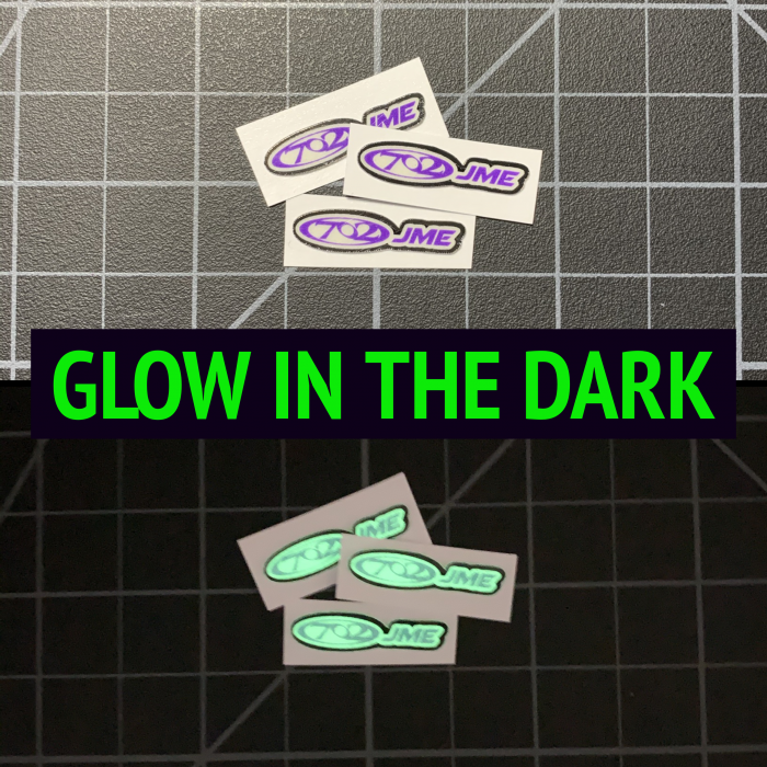 glow in the dark printable labels