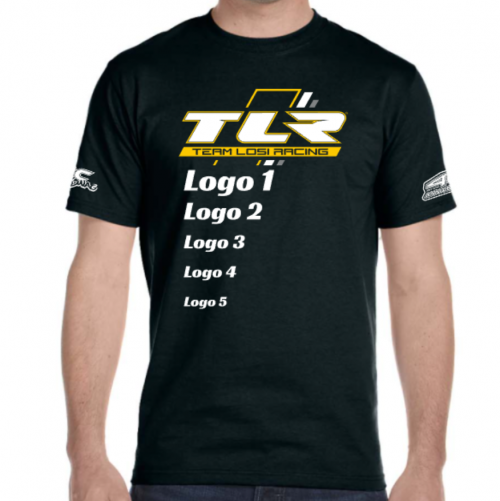 TLR RC Sponsor T-Shirts - Tri Color