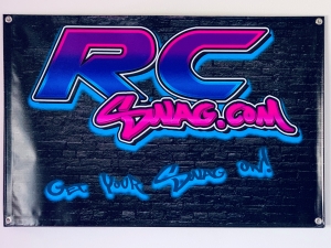 RC Swag wall tag banner