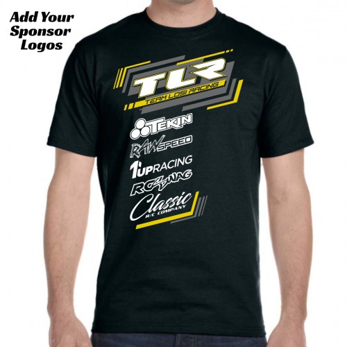 TLR Sponsor Logo T-Shirt - Tri Color Layout V4