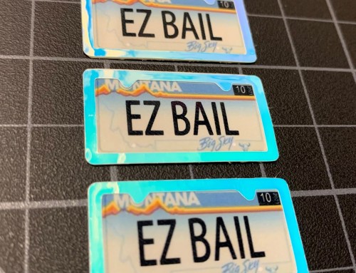 Custom 1:10 Scale RC License Plates
