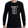 Long Sleeve Sponsor Logo T-Shirt - V3 - Image 2