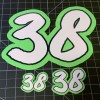 Custom Number Stickers - Die Cut - Image 9