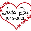 Forever in our hearts Memorial Sticker - Image 2
