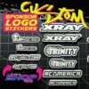 Custom Color RC Sponsor Stickers - Image 2