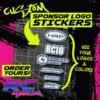 Custom Color RC Sponsor Stickers