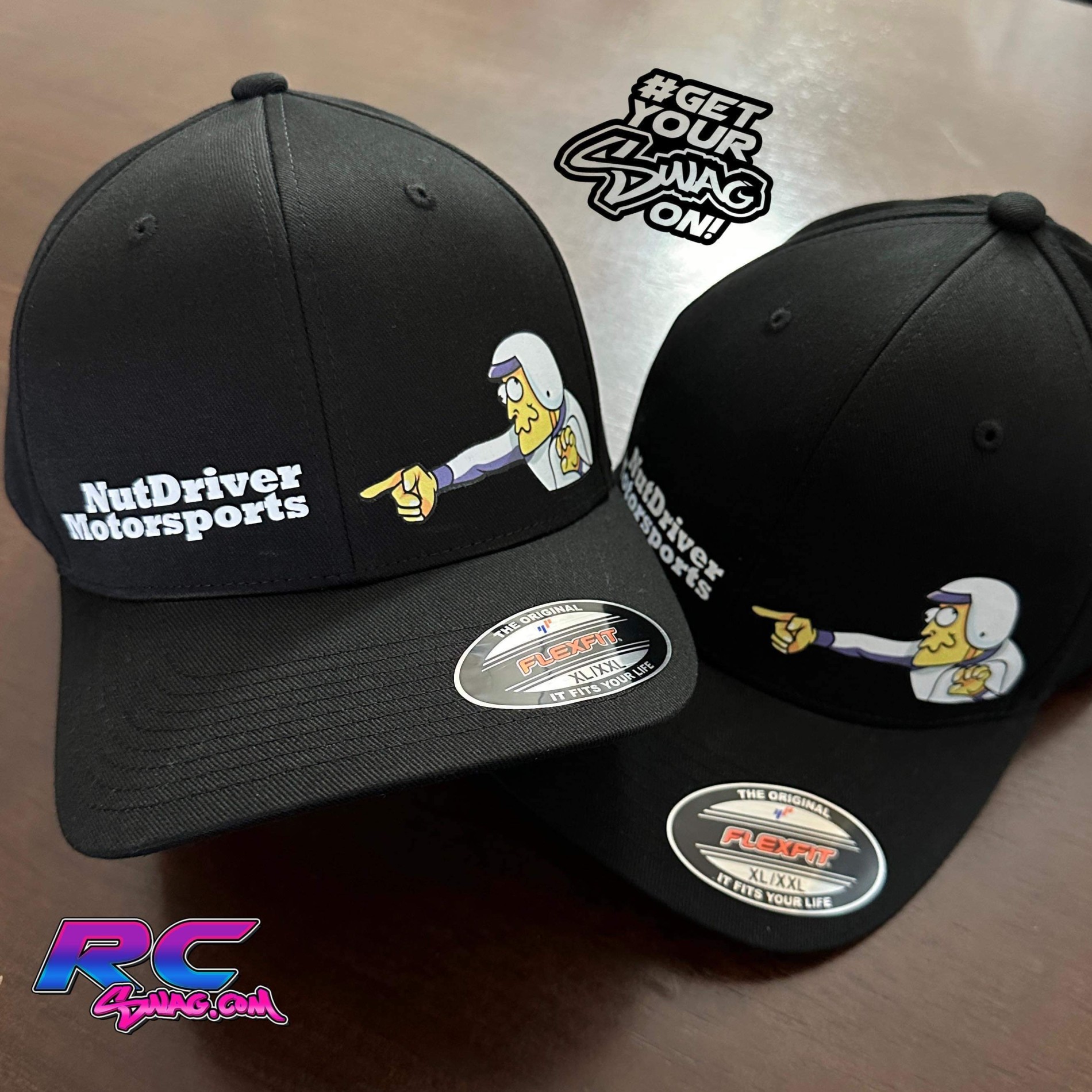 Custom FlexFit Racing Hats - RC SWAG - Stickers, T-Shirts, Hoodies, RC ...