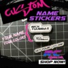 Design Your Own Custom Name Stickers - Image 7