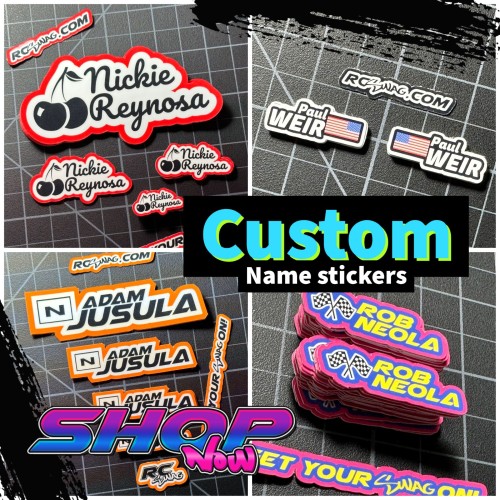 Design Your Own Custom Name Stickers