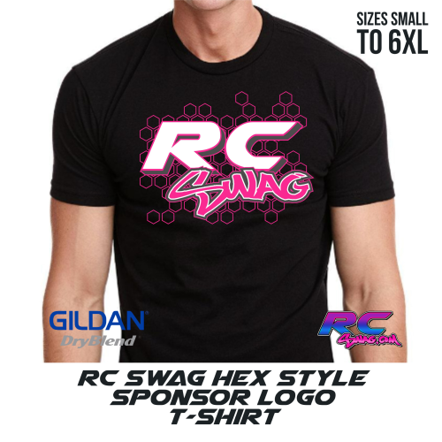 RC SWAG Logo HEX Racing Shirt in Pink