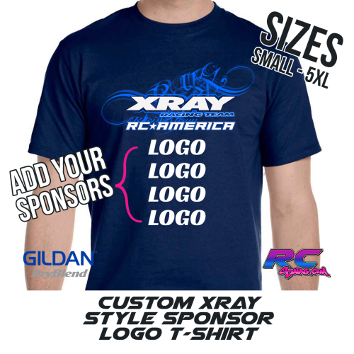 Custom XRAY Sponsor Logo T-Shirt