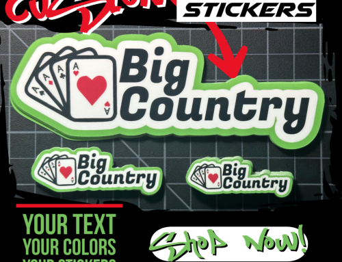 Custom Text (or Name) Stickers