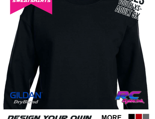 Custom Pull-Over Crewneck Sweatshirts – NEW SWAG ALERT 🚨