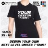 Design Your Own Custom Next Level Apparel Unisex T-Shirt - Image 4