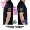 Paint Style Sponsor Logo T-Shirt - Image 5
