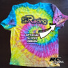 Custom Sponsor Logo Tie-Dye T-Shirt - Image 8